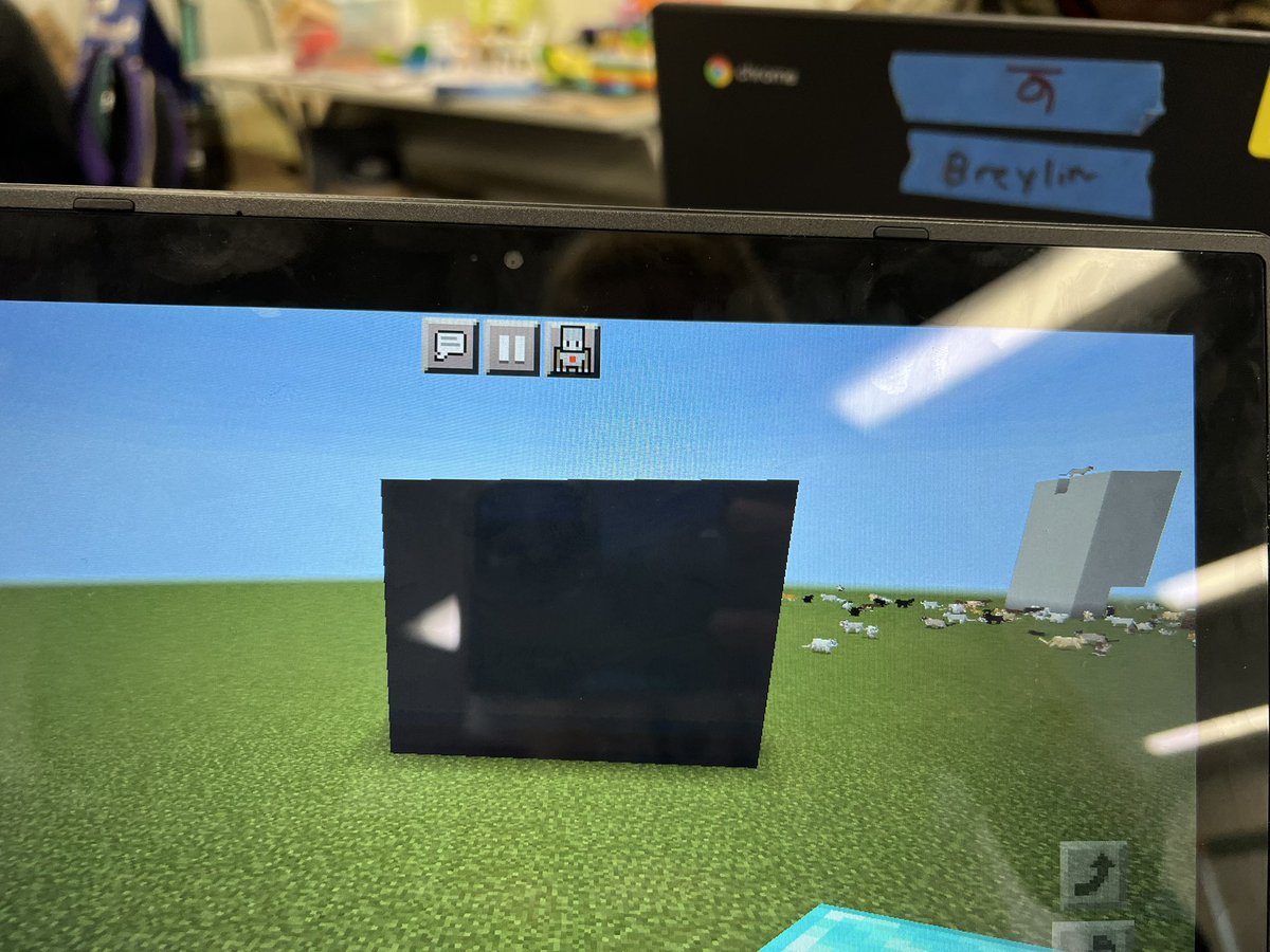 We reviewed how volume takes up space by building rooms in Minecraft <a href="/PlayCraftLearn/">Minecraft Education</a>. We even used the portfolio and chalkboards to label our builds! <a href="/WeAreHAEST/">HAEST</a> <a href="/TampaBaySTEM/">TampaBaySTEM</a> <a href="/JustES_STEM/">Riverwalk STEM Academy @ Just Elementary School</a> <a href="/HCPSElemScience/">HCPSElemScience</a>