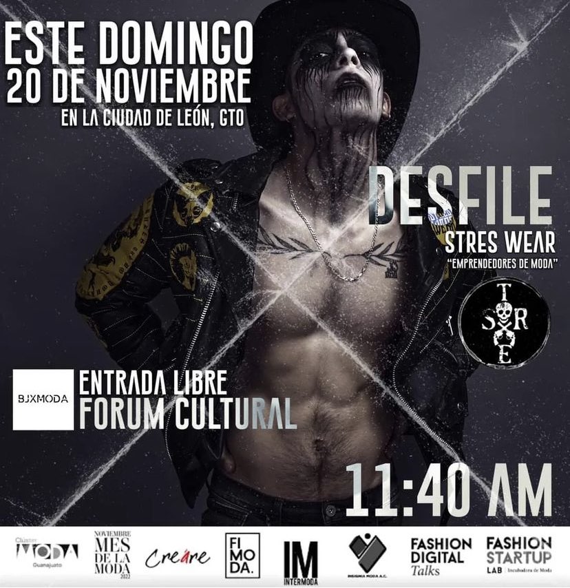 Contrapuntonews's tweet image. 🧵Como parte de #NoviembreMesDeLaModa te invitamos este domingo 20 de Noviembre en el @ForumCultural a la pasarela de @StresWear apoyado por @SDESGTO y @bjxmoda1