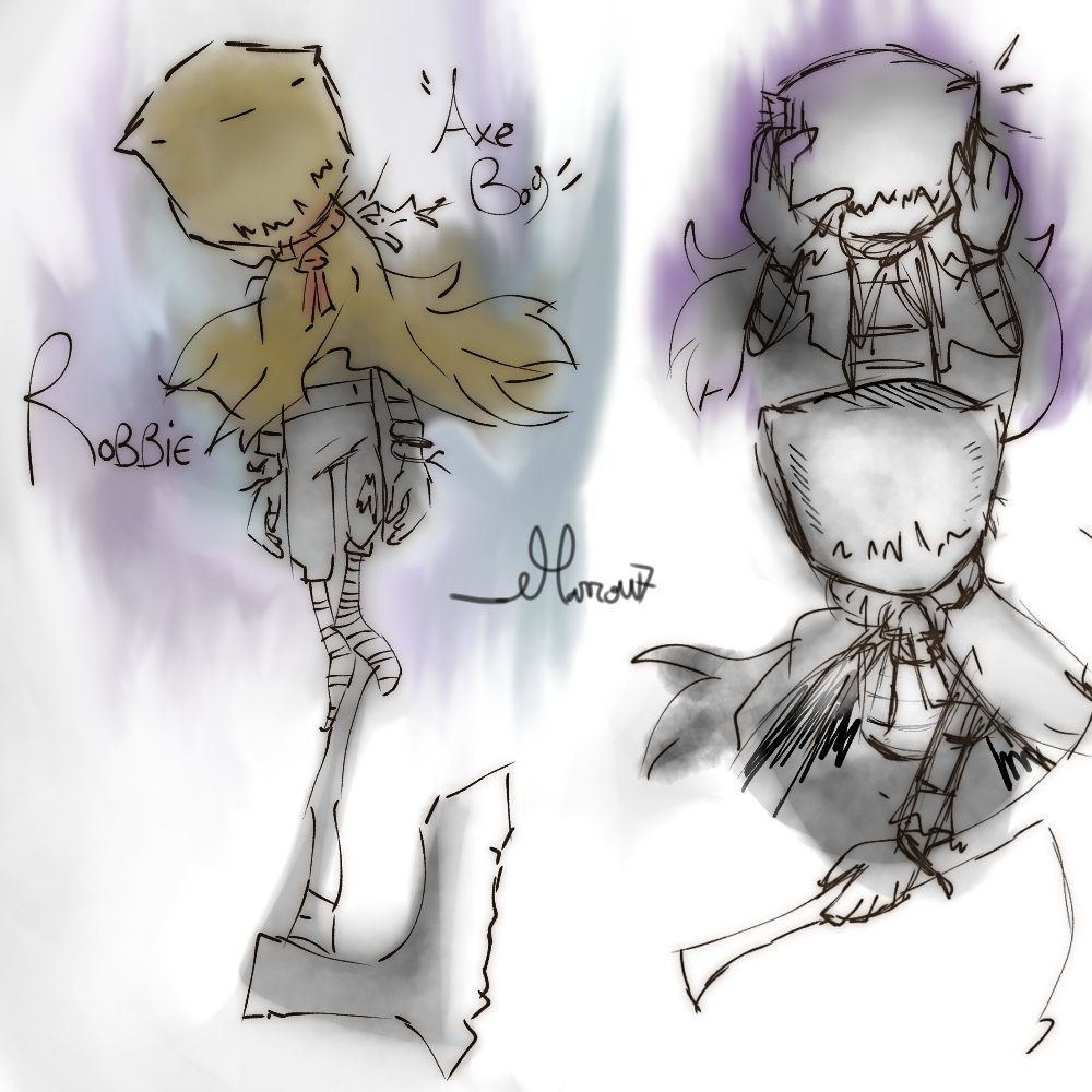 __Harrow7's tweet photo. Axe boy brainrot — sketches #IDVFanart #IdentityV #axeboy #robbieidv #__harrow7 #doodleart #Sketching #digitalart #traditionalsketching https://t.co/qhyaQ8EjWu