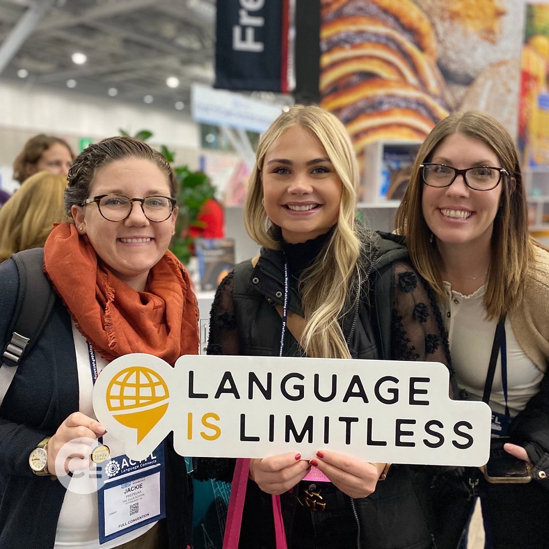 carnegielearn's tweet image. We love our #LanguageIsLimitless community at #ACTFL22
