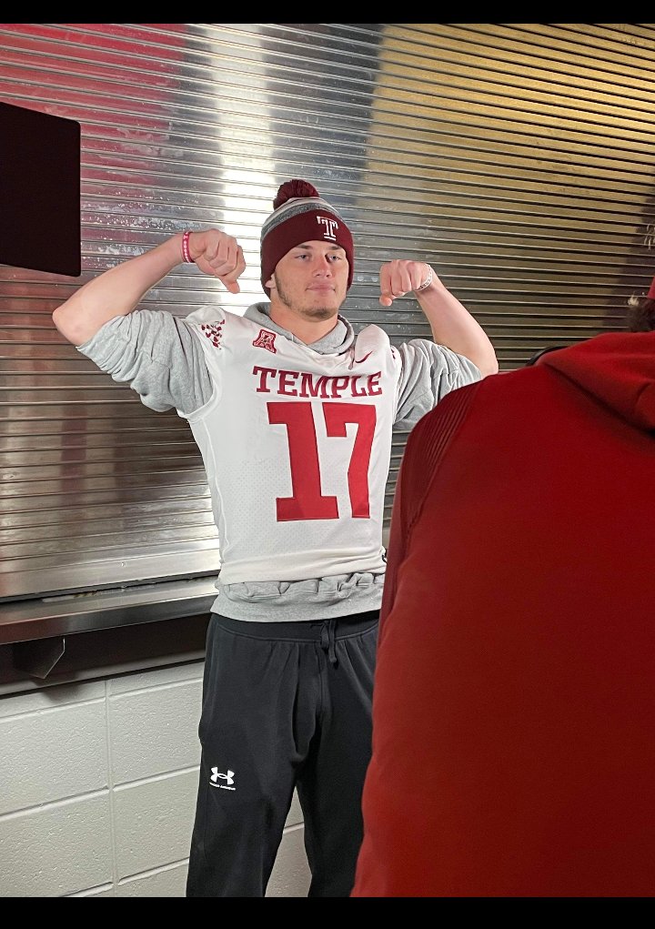 Big boy visiting Temple today. #templetuff <a href="/Temple_FB/">Temple Football</a>