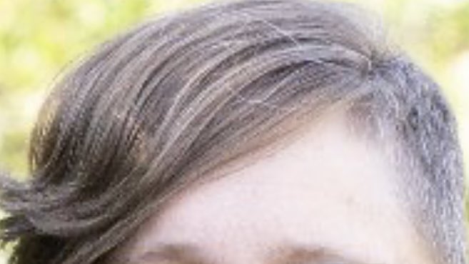 DonRDeCicco's tweet photo. @katestarbird Why is this haircut a requirement of progressive professors? BTW, it’s not the stylist but the person wearing it. #KarenCut https://t.co/ne8iWi8Jgw