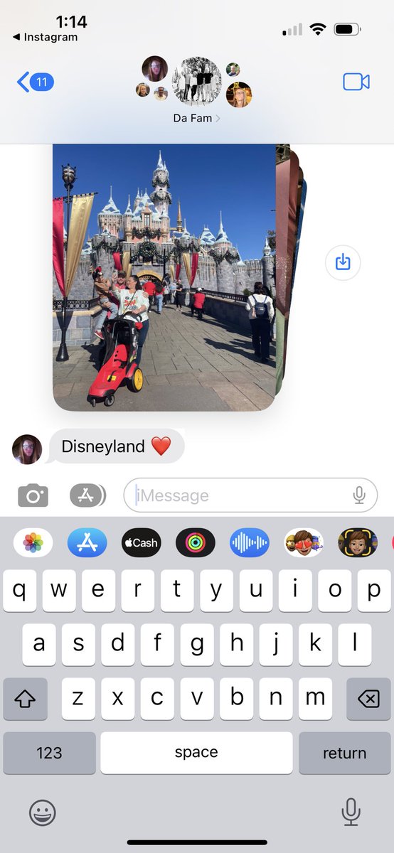 chaseriekhof's tweet photo. i literally can’t escape these ads and now their organic team is working harder than kris jenner????? @WaltDisneyWorld i’m begging, no more 😭😩 https://t.co/zBAwrlyug3