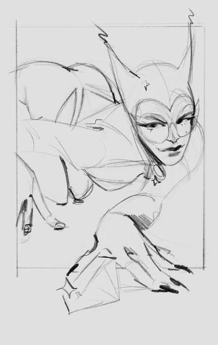 I've seen a plethora of cat woman covers lately so I ad the sudden urge To draw Selina 😩✨ 