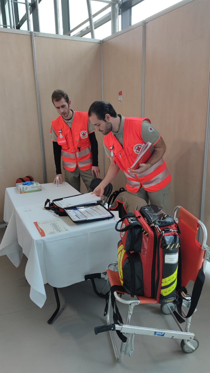👉 C'est avec fierté que l'unité locale de Valenciennes, vous annonce que nous avons réalisé aujourd'hui, notre premier poste de secours depuis septembre 2021 ! 
📍Le poste a été fait pour le Salon de la LOG &amp; PLAY à Valenciennes