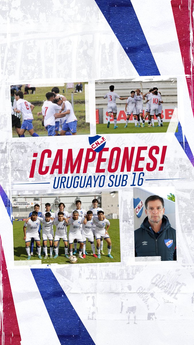 Final del partido en Sub16
VICTORIA 2-0 frente a Peñarol. 
Goles: Pavel Núñez, Emiliano Del Pino
Con este resultado Nacional se consagra CAMPEÓN URUGUAYO en Sub16!!
#CanteraInagotable