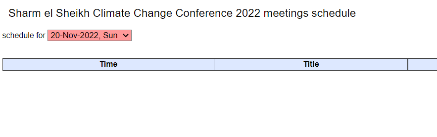 Doesn't look like much happening tonight - but don't take my word for it. This whole day has been a guessing game at #COP27.