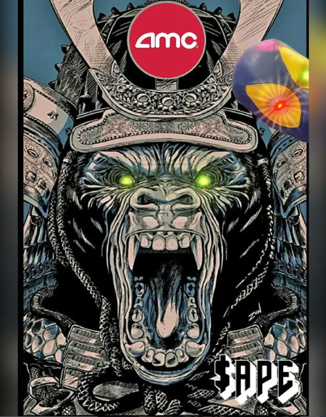 LFDY88's tweet photo. “There has been a constant #war, a war with #fear.  $APE $AMC

💎 #APE 🐵 #AMC 💎
#memes #dankmemes #GorillaOnWallstreet #AMCSTRONG #AMCWARRIOR #STONKS #stonkarmy #stonkwars #MOASS² #meme #monkeybusiness #AMCARMY #AMCPARTY #APESNOTLEAVING #ApeNation #investor #amcsqueeze #FixedIt https://t.co/5cOq17TTAn