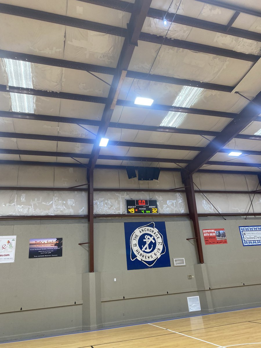 FCSMensBBall's tweet photo. Final score from the CHAMPIONSHIP!! 

Falcons- 49 Mathews- 32 

What a great way to start the season, and a special thanks to @AnchorageCamp for hosting.

Much to be proud about, but we are not done yet! We are just getting started on this young season. 
#CHAMPS #THEculture https://t.co/Eqtr5AUBF8