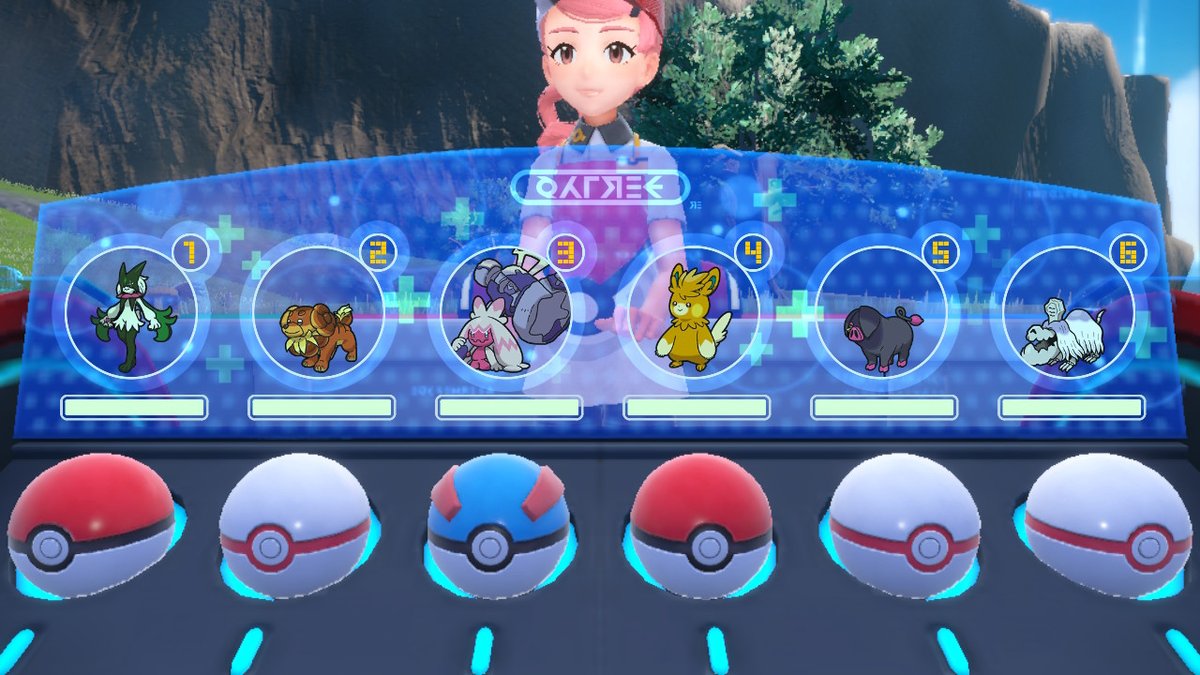 MagicalSlurpuff's tweet photo. My team #PokemonScarletViolet #NintendoSwitch https://t.co/NljHb74SdA