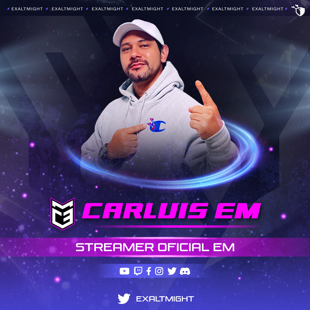 Mr. ฤarluiลก ๐ (@carluisem) on Twitter photo ยกsaludos a todos! Querรญa comunica que he tomado una decisiรณn, y es que tambiรฉn hare streaming con la intension de disfrutar aun mas el proyecto de <a href="/ExaltMight/">Exalt Might Esports</a> y espero todo su apoyo. aquรญ el link de todas mis redes y canales linktr.ee/carluisem no dudes en seguirme. ยกGracias! ยกsaludos a todos! Querรญa comunica que he tomado una decisiรณn, y es que tambiรฉn hare streaming con la intension de disfrutar aun mas el proyecto de <a href="/ExaltMight/">Exalt Might Esports</a> y espero todo su apoyo. aquรญ el link de todas mis redes y canales linktr.ee/carluisem no dudes en seguirme. ยกGracias!