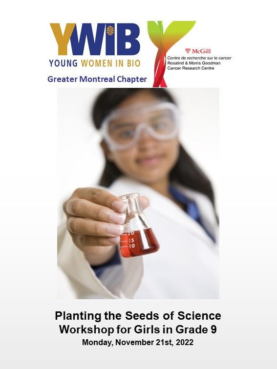 YWIB is looking forward to welcoming the high school students to the Goodman Cancer Institute.
👩🏿‍🔬👩🏻‍🔬👩‍🔬 
We would like to thanks Diana Berry, Mara Whitford and all the volunteers from GCI to make the event happen!
✅EVENT DETAILS
Monday, November 21st, 2022
10:00 AM – 1:00 PM
