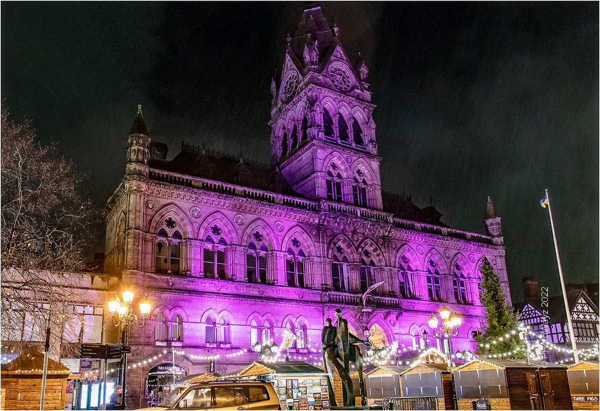 TinaAssenheim's tweet photo. Chester Town Hall. Picture by Peter Williams https://t.co/FlH3WlfeSG