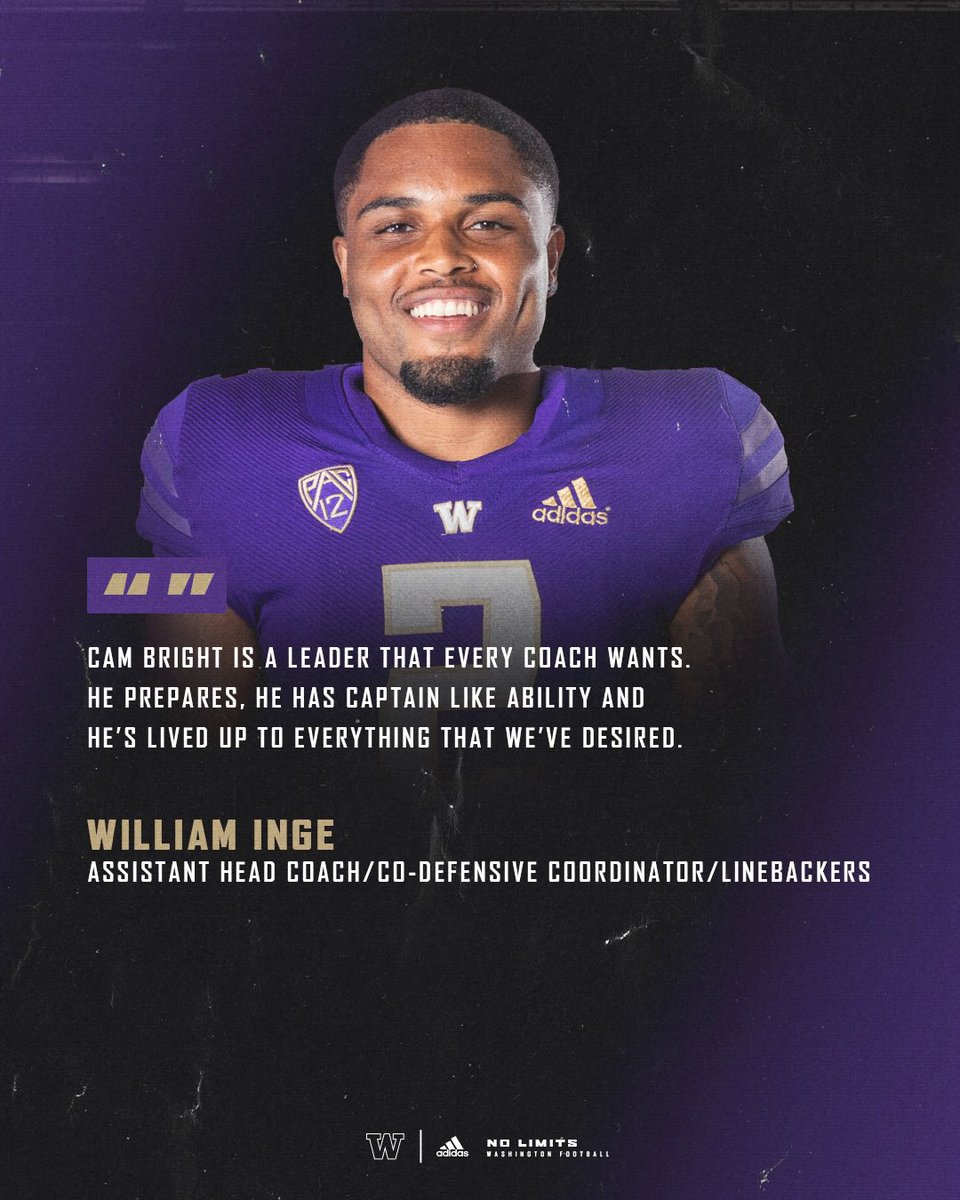 UW_Football's tweet photo. Thank you, Seniors pt. 2 🙏 

@peytonhenry17 @HBainivalu @_cam38 @masteerjaay 

#NoLimits #PurpleReign https://t.co/q5RDwpDj4V