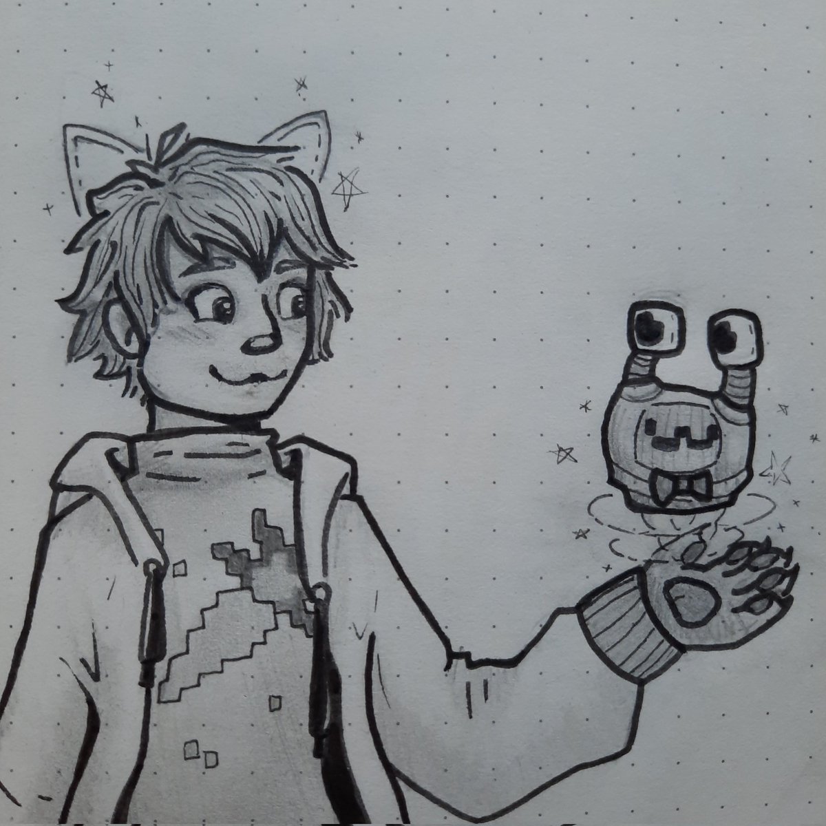 Niiiiemand's tweet photo. Trifft sich gut, dass ich pünktlich zur Rückkehr von Maudado ein Bild von ihr fertig bekommen hab. Willkommen suuurück @maudado :] https://t.co/4TTGp5MZke