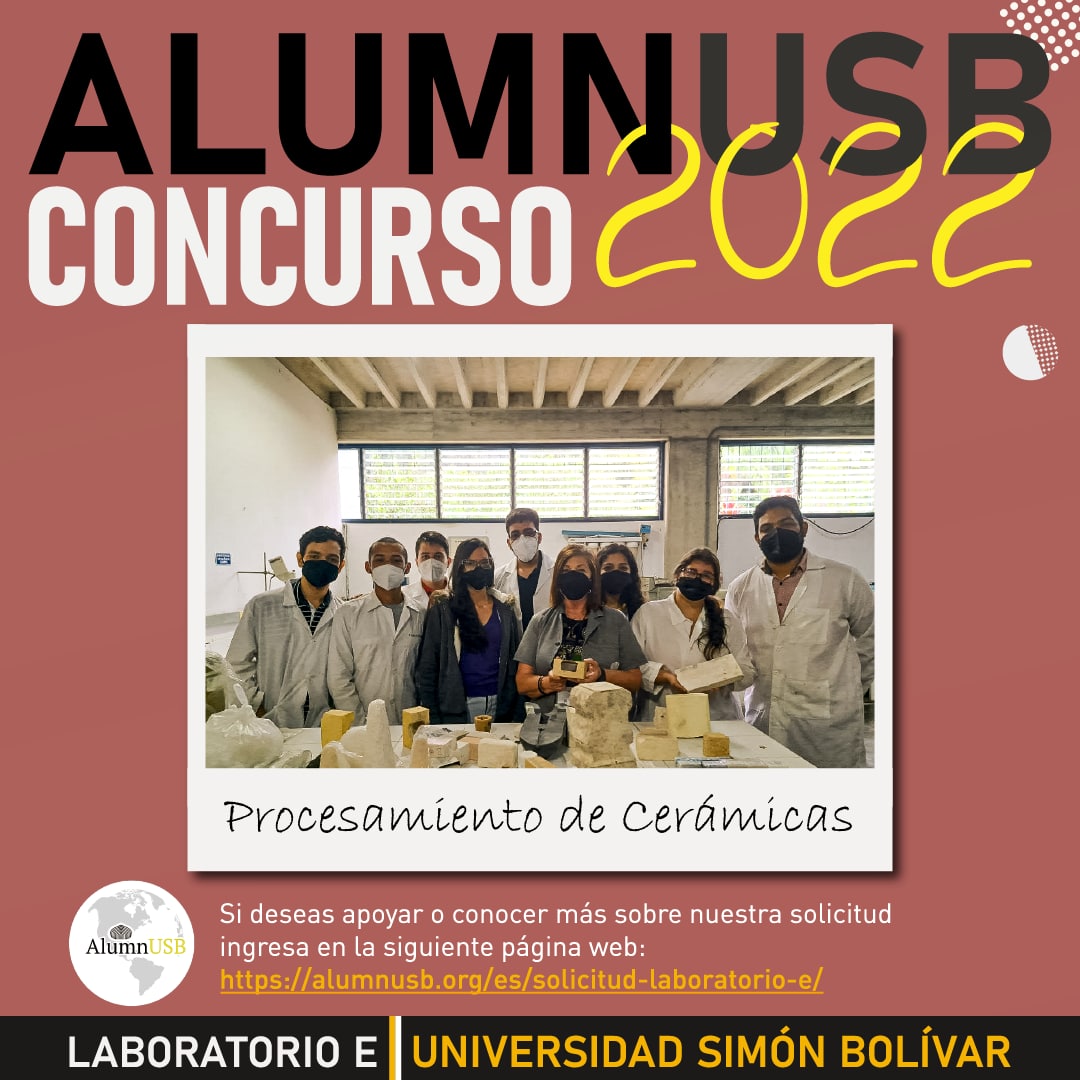 AEIM_USB's tweet image. Desde el Laboratorio de Procesamiento de Cerámicas, sección adscrita al Laboratorio E de la Universidad Simón Bolívar, necesitamos de tu apoyo con la finalidad de adquirir fondos que nos permitan obtener nuevos equipos de investigación