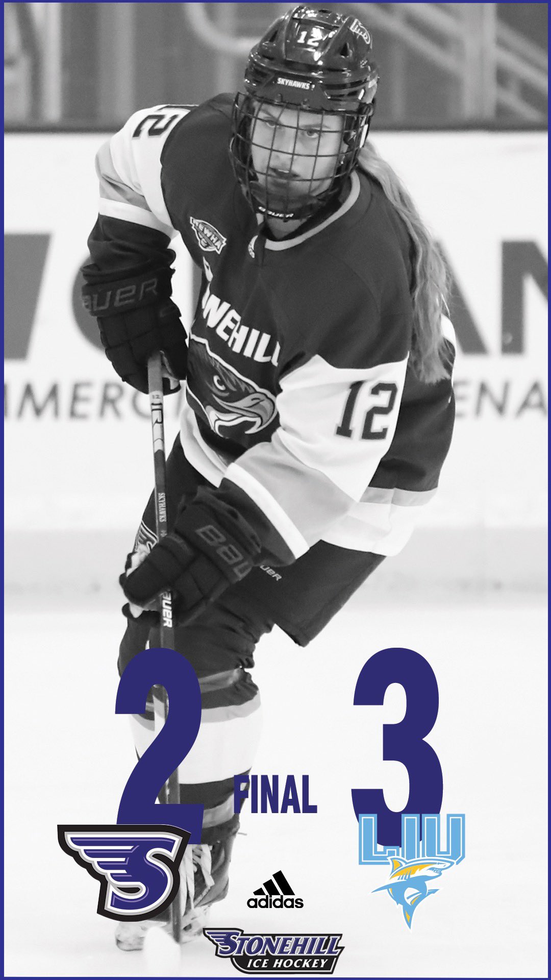 Stonehill College Women's Ice Hockey on Twitter "Stonehill 2 LIU 3