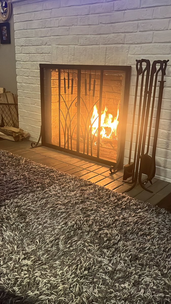 First fire of the season!