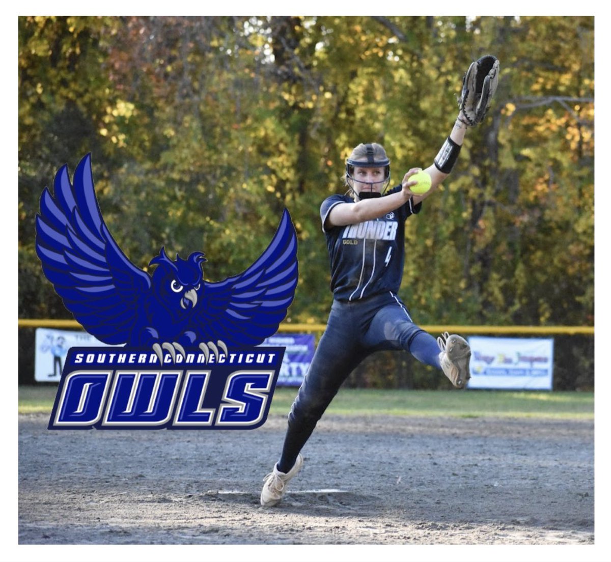 nickerson2024's tweet photo. I am extremely excited to announce that I have verbally committed to continue my academic and softball career at Southern Connecticut State University!! I would like to thank my family, friends, coaches and teammates for all of their support! Go owls! @RhodePremier @SCSU_SOFT https://t.co/B6xPpnFzsI