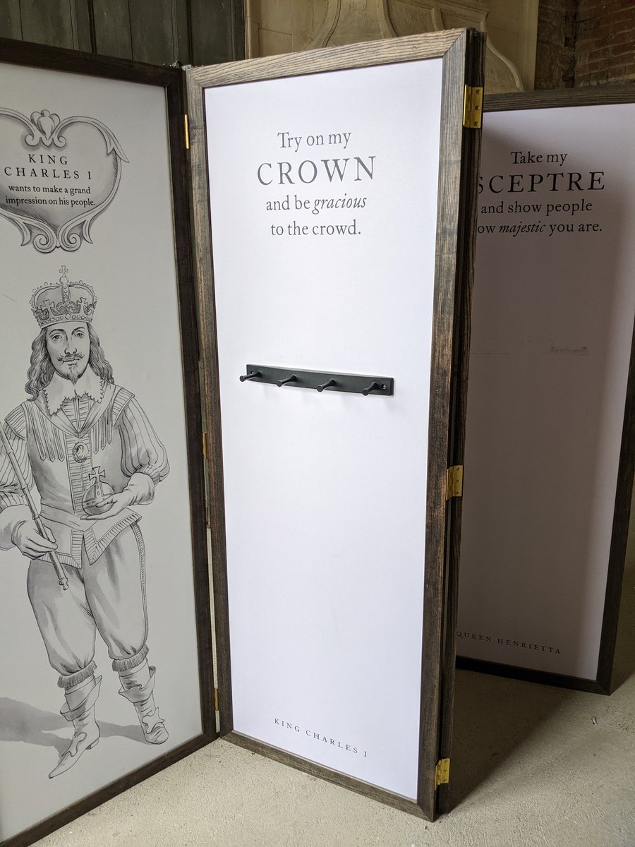 Day 18: Reign
The crowns are missing at Bolsover Castle 🕵️‍♀️🔎
#Museum30