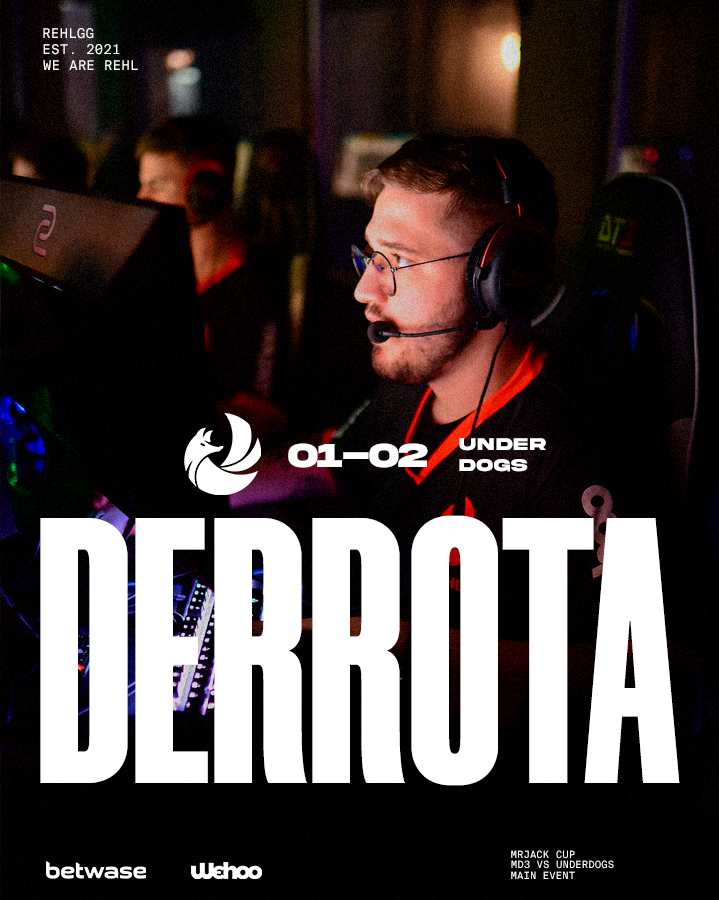 crashersgg's tweet photo. GGWP, caímos para a #UNDERDOG por 2-1. ☹
Voltamos amanhã para a decisão de 3º lugar.
#GOREHL 🦊 https://t.co/rwqAJCqcam