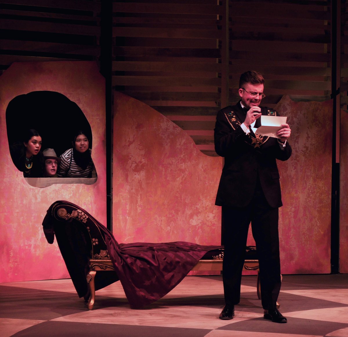 Happy opening to the cast and crew of Twelfth Night! Running tonight till Nov. 27th. See you there! <a href="/BlueShoreatCapU/">The BlueShore at CapU</a>