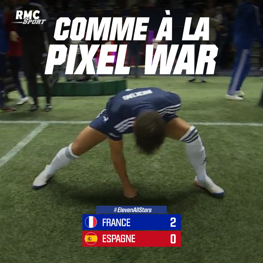 🔥🇫🇷 Comme lors de la #PixelWar, la France donne la leçon à l'Espagne et s'impose 2-0 pour cet #ElevenAllStar. 

Bravo pour l'évènement <a href="/AmineMaTue/">Amine 😞🌧</a> 👏