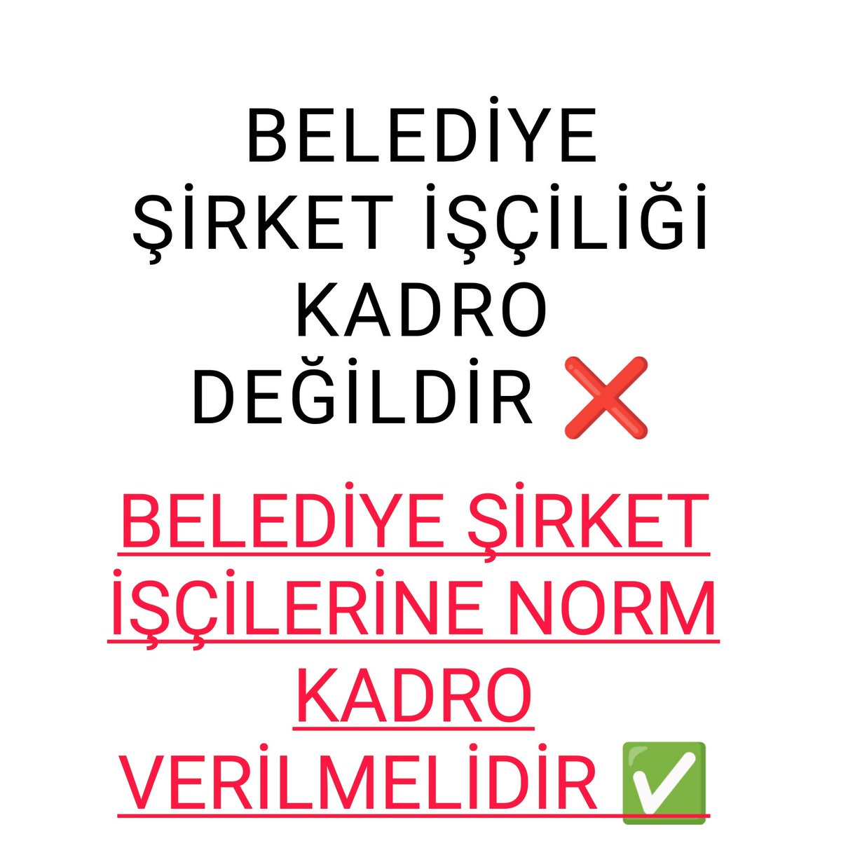 <a href="/rekar68/">Remzi Karataş 🇹🇷</a> <a href="/vedatbilgn/">Vedat Bilgin</a> Bizler kanmayiz kandirilamayiz unutmadık unutmayacağız BELEDİYE ŞİRKET İŞÇİLİĞİ KADRO ALMADI <a href="/hakiskonf/">HAKİŞ KONFEDERASYONU</a> <a href="/hizmetissendika/">HİZMET-İŞ SENDİKASI</a> <a href="/BELEDIYEIS/">BELEDİYE İŞÇİSİ</a>