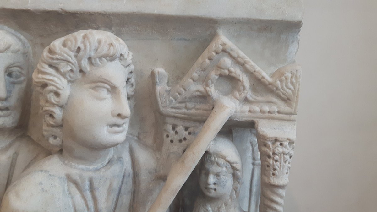 MiriamAnnaHay's tweet photo. Just in case it's the last #SarcophagusSaturday... it had better be the sarcophagus of Marcus Claudianus, c. 330 AD, Museo Nazionale Romano. Standing in front of this one for ages changed the way I look at these monuments 💘⚰️😍 https://t.co/Kji5lf0oZK