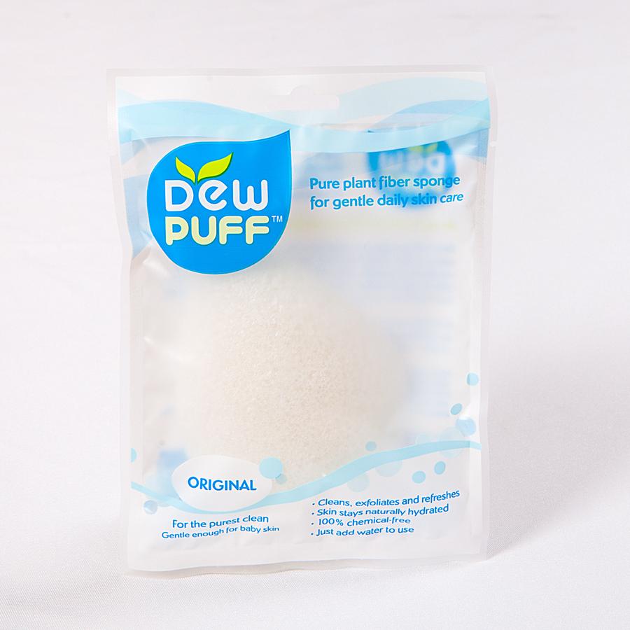 How long does Dew Puff last? Dew Puff lasts for three months when 
used twice daily. If you notice wear and tear, broken Konjac fibers can be abrasive, so we suggest replacing it with a new Dew Puff. #HealthySkin #DewPuff #JustAddWater #Konjac
