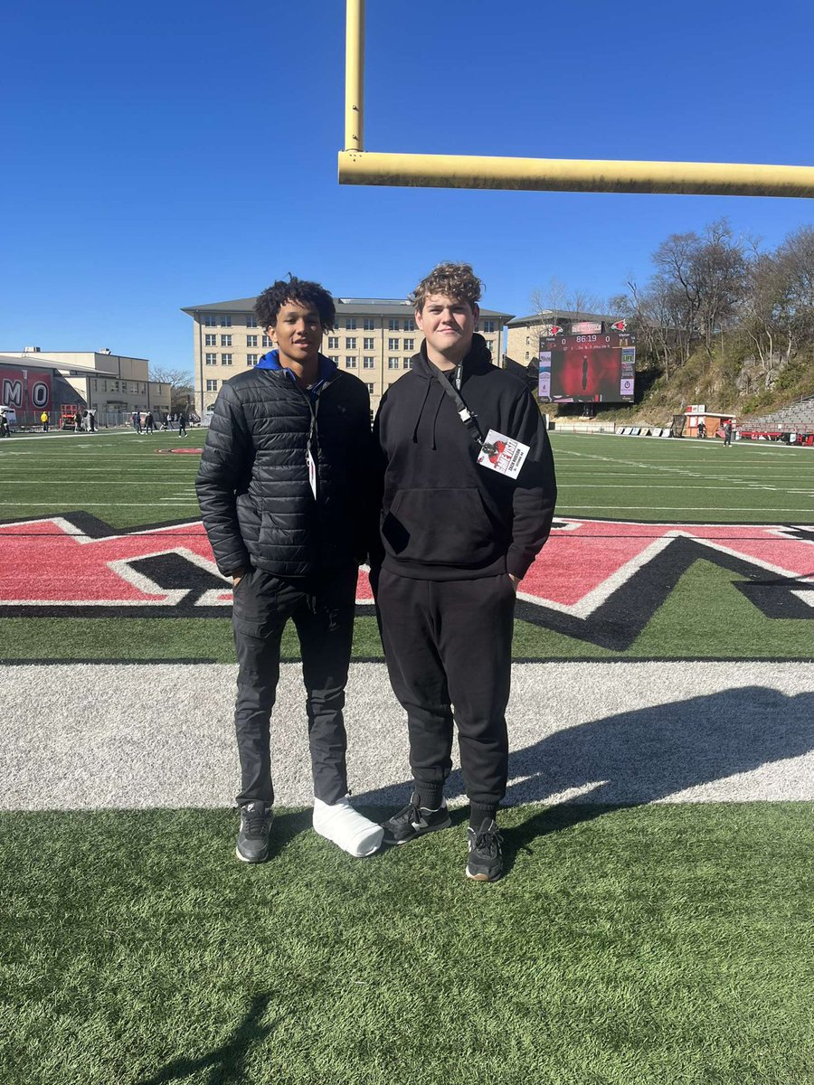 Had a great time at SEMO today, thanks to <a href="/Coach_MJBunch/">Madison Bunch</a> and the rest of the coaches <a href="/SEMOfootball/">SEMO Football</a> for the hospitality! <a href="/SHS_JaguarFB/">Seckman Football</a> <a href="/zach_hudson70/">Zach Hudson</a> <a href="/GSV_STL/">Gateway Sports Venue</a> <a href="/6starfootballMO/">Six Star Football | MISSOURI</a>