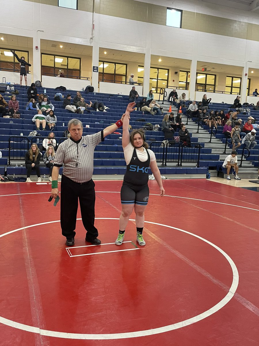 You already know. Announcing another first for the SKG. First female wrestling victory! Let’s go!! #4theSKG #bleedblue <a href="/SKG_Wrestling/">Seckinger Wrestling</a>