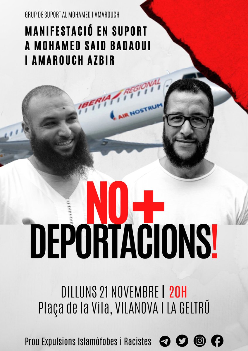 Prou Expulsions Islamòfobes i Racistes tweet media