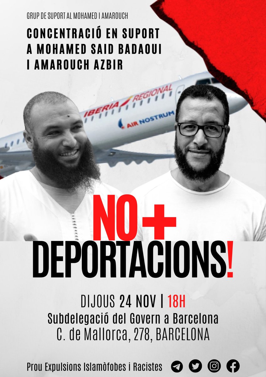 Prou Expulsions Islamòfobes i Racistes tweet media