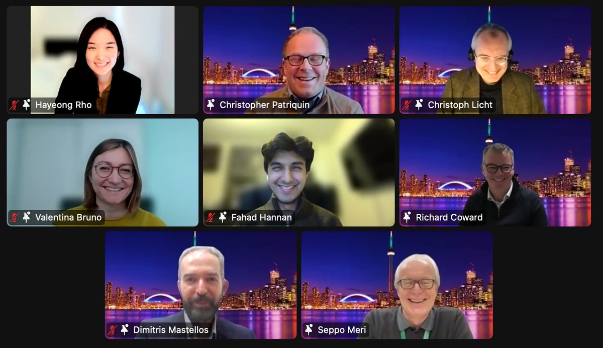 Toronto Complement Conference (@to_complement22) on Twitter photo Excellent closure of the #TOComplement2022 with our
Speakers #SeppoMeri #RichardCoward <a href="/dmastellos/">Dimitris Mastellos</a>
Co-chairs <a href="/CPQMD/">Chris Patriquin (he|him)</a> #ChristophLicht and
The #YoungInvestigarosForum Awardees! 🥇<a href="/drvalebruno/">Valentina Bruno</a>🥈#FahadHannan🥉#HayeongRho and #OresteFerra
See you all next year!
#ILoveComplement ❤️ Excellent closure of the #TOComplement2022 with our
Speakers #SeppoMeri #RichardCoward <a href="/dmastellos/">Dimitris Mastellos</a>
Co-chairs <a href="/CPQMD/">Chris Patriquin (he|him)</a> #ChristophLicht and
The #YoungInvestigarosForum Awardees! 🥇<a href="/drvalebruno/">Valentina Bruno</a>🥈#FahadHannan🥉#HayeongRho and #OresteFerra
See you all next year!
#ILoveComplement ❤️