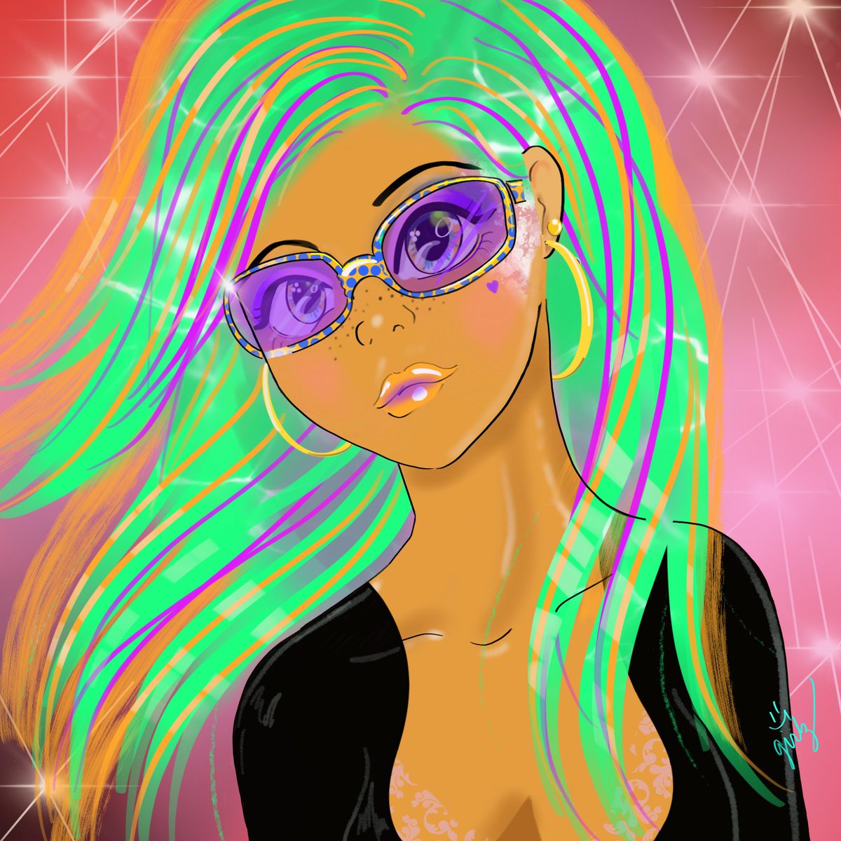 She is finished! #nfts <a href="/tezos/">Tezos</a> She will be showing up soon on <a href="/objktcom/">objkt</a> ! #NFTCommunity