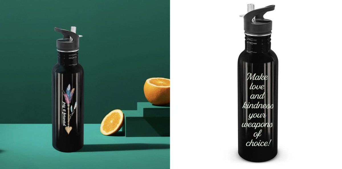 PayItFo72555724's tweet photo. **STAINLESS STEEL DRINK BOTTLE 750ML**
It's definitely time to replace your old #plasticbottle.
Stainless #steel is #environmentallyfriendly #longlasting, keeps your water cool & is better for
#yourhealth. Not to mention the #awesomemessage
on this bottle.
#payitforward https://t.co/p0K3m2uGrd