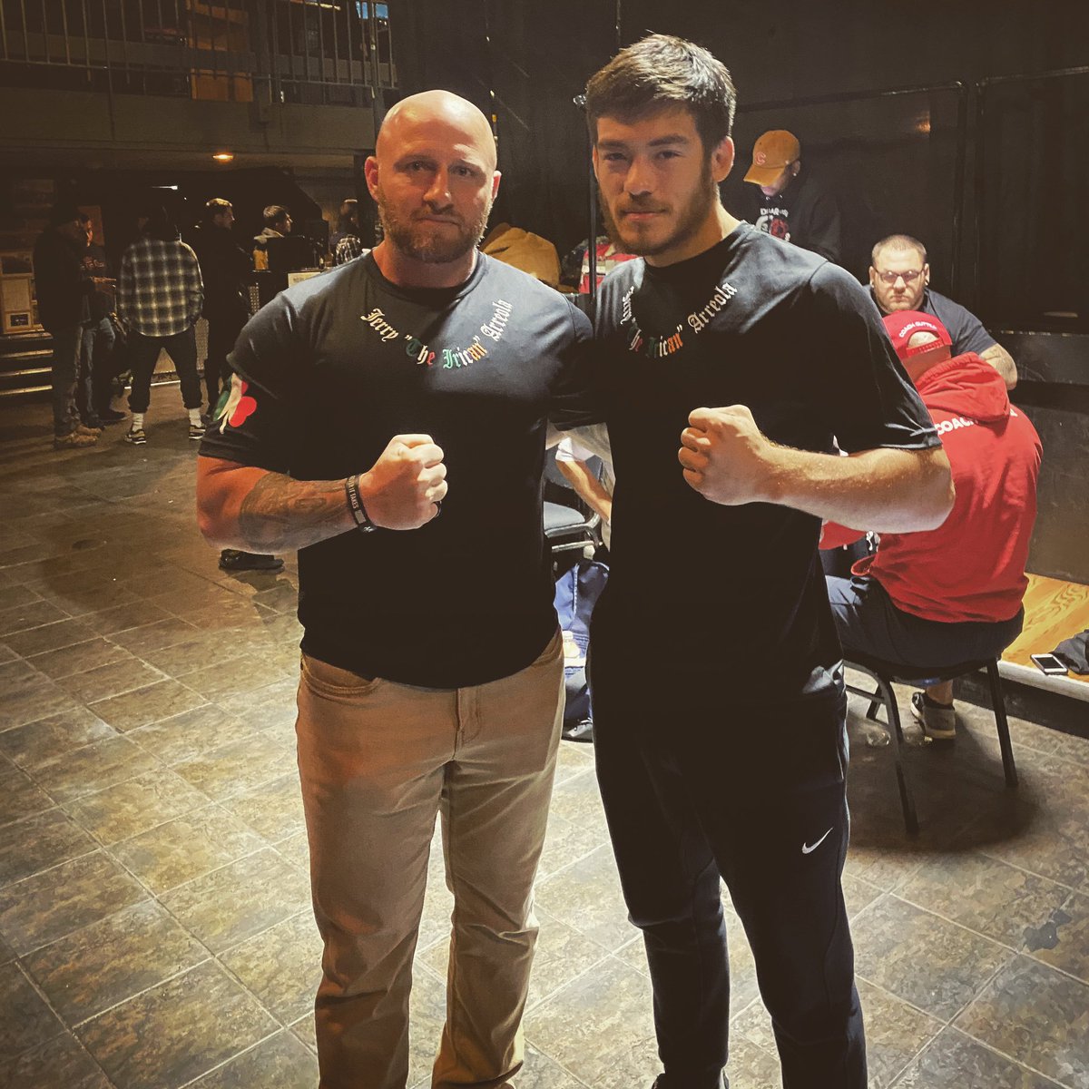 Fight Night! Jerry “The Irican” Arreola main event title fight! Undefeated and going pro! <a href="/PepposSubs/">Peppo's Subs</a> sponsored athlete. Let’s go!