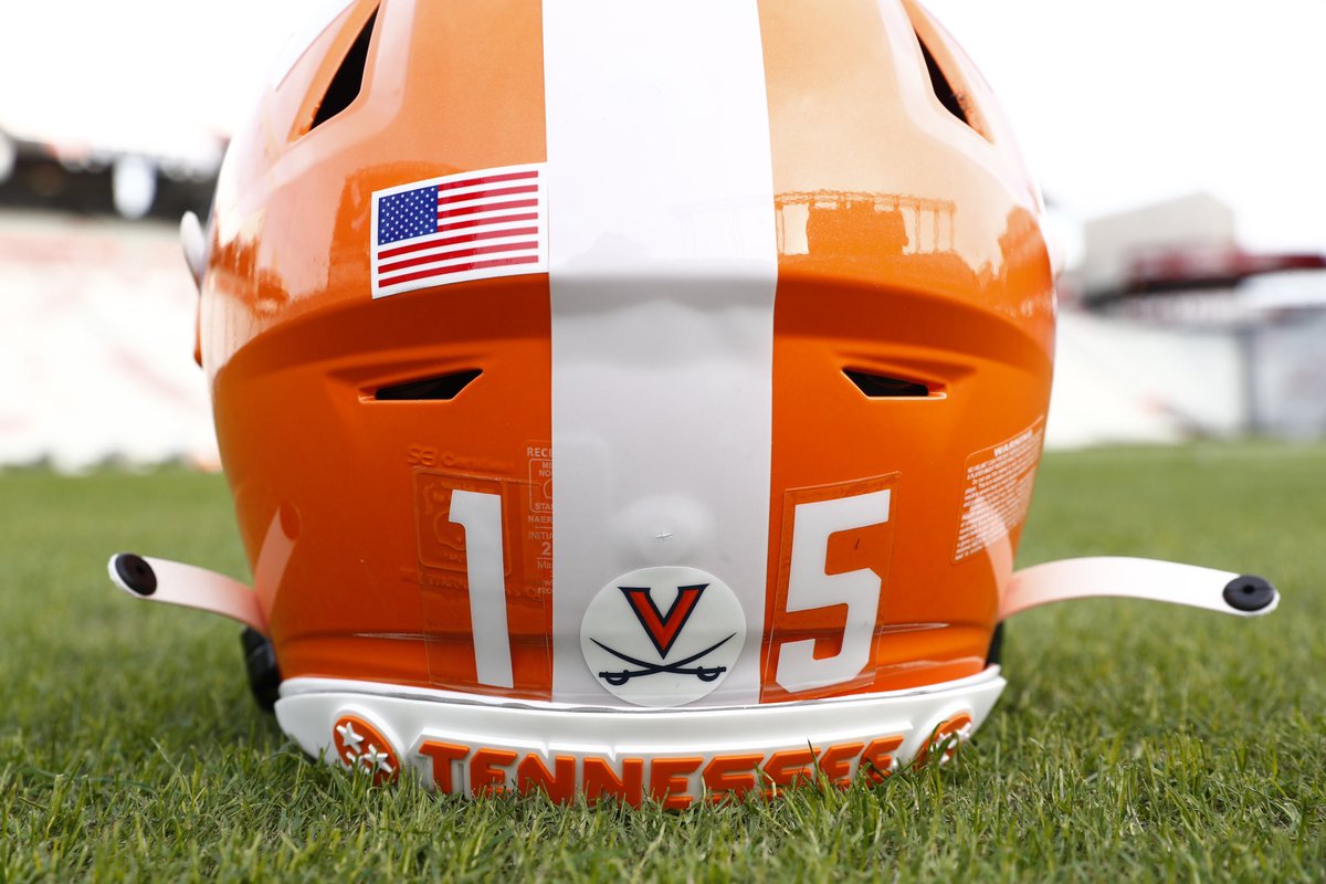 Vol_Football's tweet photo. More than a game. 

#UVAStrong 🧡💙 https://t.co/WRKjEy5LBT