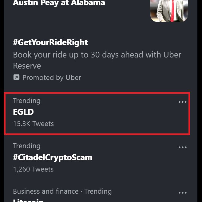 crypto_div's tweet photo. It's been a crazy year in the #Crypto market. Many #DeFi projects have remained top notch despite price changes. One of them is $EGLD.. it just works. 

Coming soon, to a @Coinbase near you! 🎉 https://t.co/obOTzlnHK6