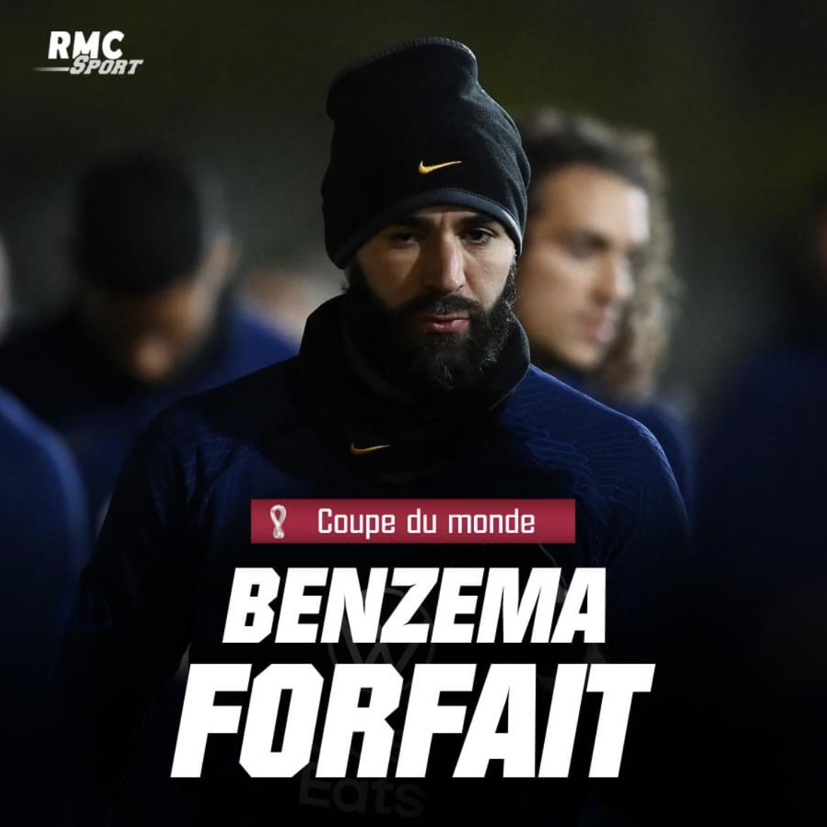 Kfdz95's tweet photo. J’y crois pas forfait pour toute la coupe du monde on est maudit 😭😤 #Benzema #coupedumonde2022 #benzemaforfait https://t.co/9Yz9Qg88ic