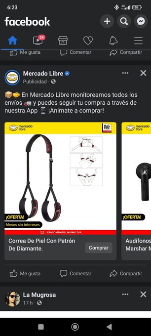 Porque me salen estos anuncios en facebook? 😳😳😳  Al principio pens&eacute; que eran ligas para hacer ejercicio<a href="/tag/juevesdepancita"class="tags"><span>#juevesdepancita</span></a>