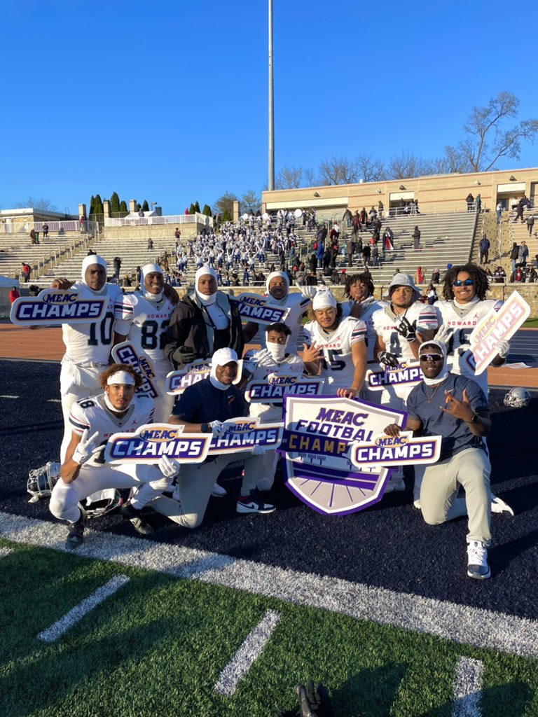 “Oh, it’s just Howard”🤫.Proud of the resilience of this team. GOD IS GREAT! #STMDT #GoBison #JTB #Champs