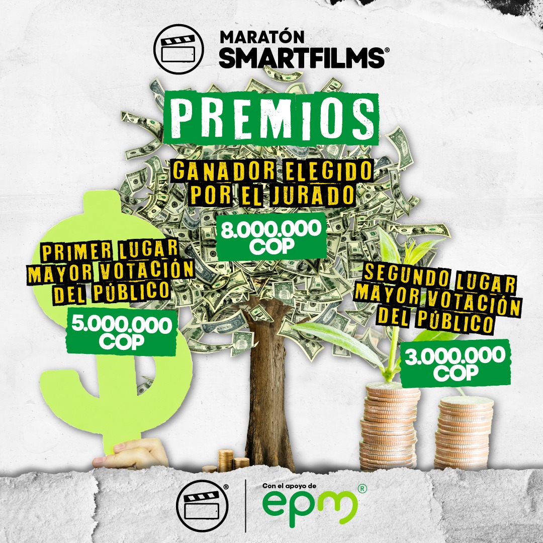smartfilmsco's tweet photo. ¿Qué tal llevarse $8, $5 ó $3 millones para la navidad? 🎄 Y lo mejor de todo haciendo lo que más te gusta. 😎

✨¿Quieres participar?
➡️Ve ya mismo y regístrate en https://t.co/lfO8S57jeQ

✅ Revisa términos y condiciones

@epmestamosahi https://t.co/DWjZRMZor0