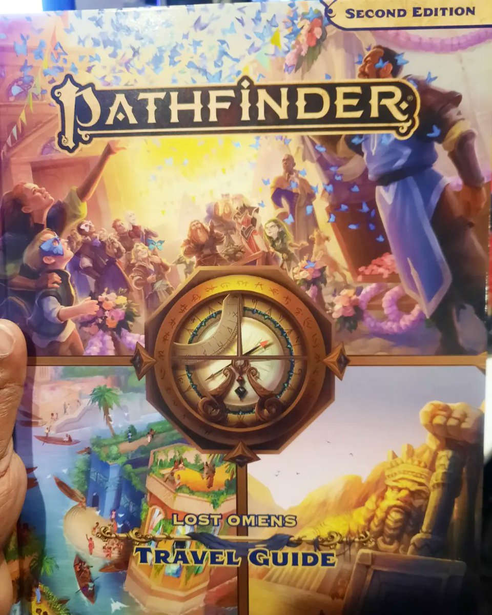 TenTimesTen_100's tweet photo. Brb, about to devour these texts real quick ๐๐ดSo gorgeous @officialpaizo ๐
#tentimesten #paizo #Pathfinder #pathfinder2e #ttrpg https://t.co/zFEg8zw4HJ