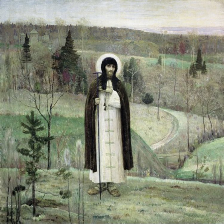 DJFS81's tweet photo. “If you want to serve God, prepare your heart not for food, not for drink, not for rest, not for ease, but for suffering, so that you may endure all temptations, trouble and sorrow.”
~ St. Sergius of Radonezh
☦️📿⛪️🕯📚🙏🏻 #christian #orthodox #theway #humility #holyrussia https://t.co/G4k8q1Q5A2