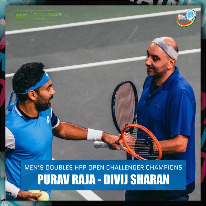 Not_Esportivas's tweet photo. ATP Challenger!
Parabéns aos duplistas campeões, os indianos @puravraja e o seu compatriota @divijsharan que conquistaram o @ATPChallenger de Helsinki na Finlandia.
#ATPChallenger #tennis #HPPOpen #Helsinki #PuravRaja #DivijSharan https://t.co/uSKyYtveue