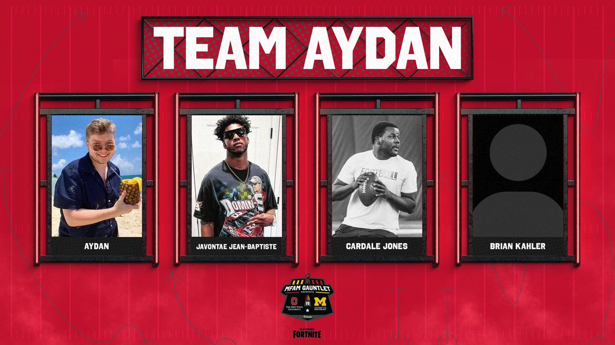erenaGG's tweet photo. ❌ichigan better keep an eye out for these Ohio State squads in the MFAM Gauntlet #OvMFortnite $50K 👀

Welcome @aydan, @Javontae_JB, @CJ1two, &amp; @brian_kahler1 to the erena!

More Ohio State teams below 🧵👇 https://t.co/Uqx2f6qMoC