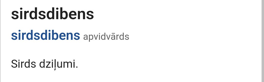 Ak, kā man patīk klejot Tēzaurā &amp; redz, cik latviski skaisti var izteikties :D !!