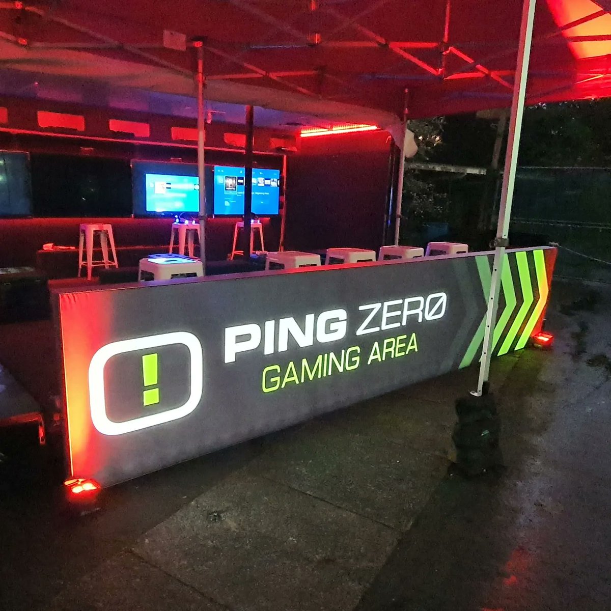 Two nights at New Zealands scarest attraction!
Ping Zero was tasked with adding to the experience. Team set up 5 x PSVR, showcasing Resident Evil in VR!
Last night with the rain, thunder and lightning added to the atmosphere!
<a href="/spookersnz/">Spookers Haunted Attractions</a> <a href="/PlayStationNZ/">PlayStationNZ</a> 
#gamingtrailer #psvr #vr